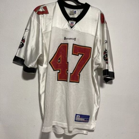 Reebok Other - Vintage Reebok NFL Equipment #47 John Lynch Tampa Bay Buccaneers Jersey White L